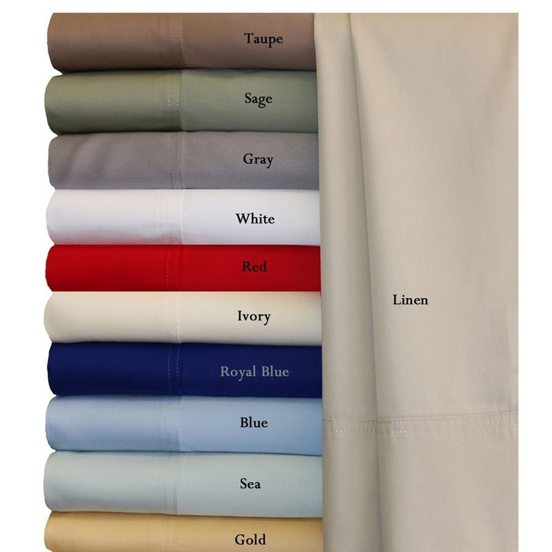 Royal Hotel Bedding 100% Natural Viscose Made from Bamboo Sheets, Soft Cooling Sheets, Breathable Hotel Sheet and Pillow Cases, 4 Piece Set - 15 Inch Deep Pocket - King Size - White - Image 2